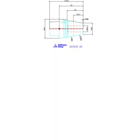 Garant Performance hidroplasztikus befogó Master Chuck 20 mm
