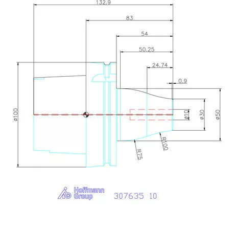 Garant Performance hidroplasztikus befogó Master Chuck 10 mm