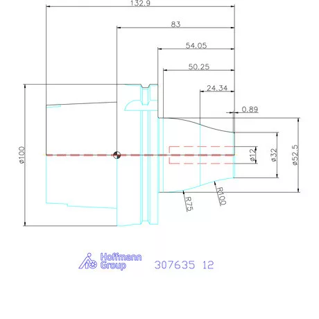 Garant Performance hidroplasztikus befogó Master Chuck 12 mm