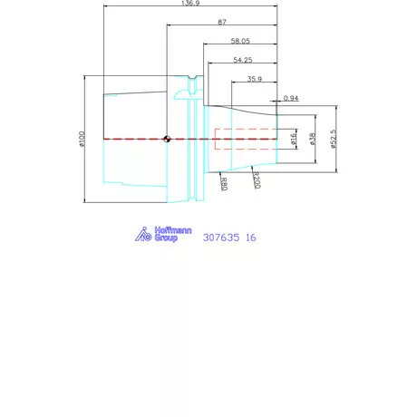 Garant Performance hidroplasztikus befogó Master Chuck 16 mm