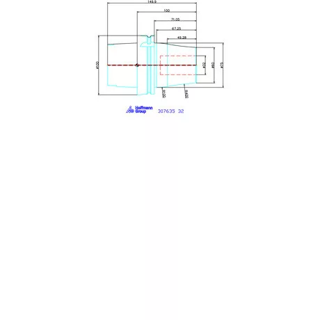 Garant Performance hidroplasztikus befogó Master Chuck 32 mm