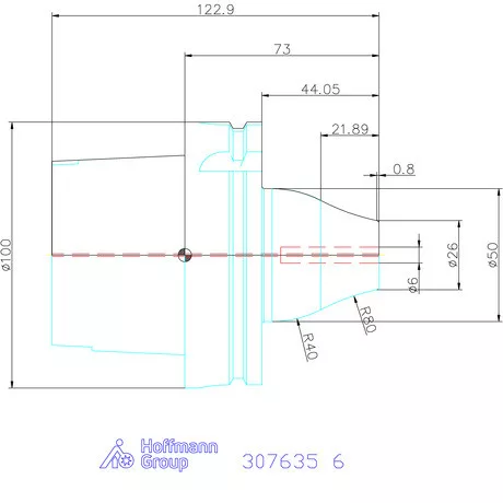 Garant Performance hidroplasztikus befogó Master Chuck 6 mm