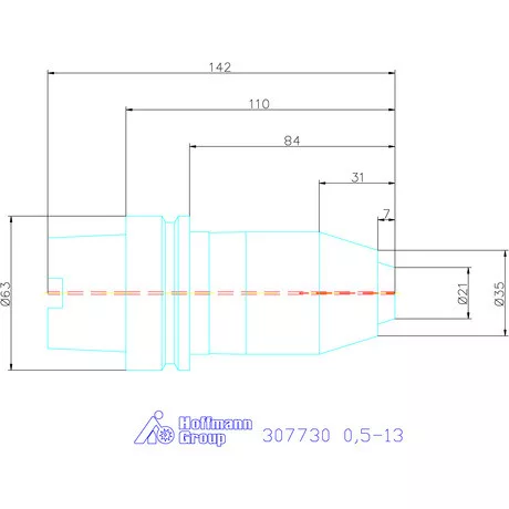 Wte Rövid fúrótokmány Form A 0,5-13 mm