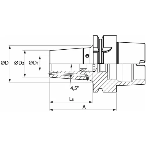 Haimer Zsugorbefogó Power Shrink Chuck, Safe-Lock-kal 32 mm