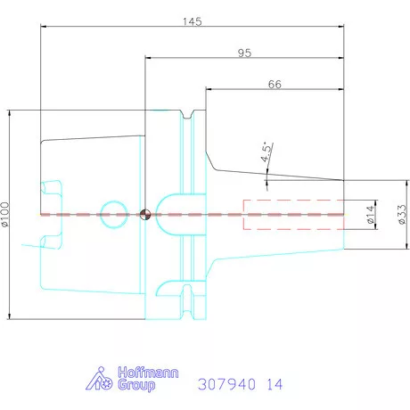 Haimer Zsugorbefogó Power Shrink Chuck, Safe-Lock-kal 14 mm