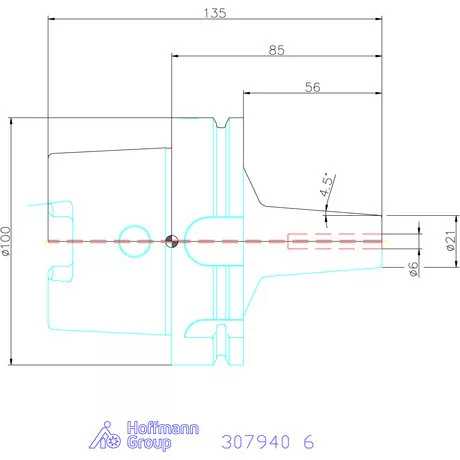 Haimer Zsugorbefogó Power Shrink Chuck, Safe-Lock-kal 6 mm