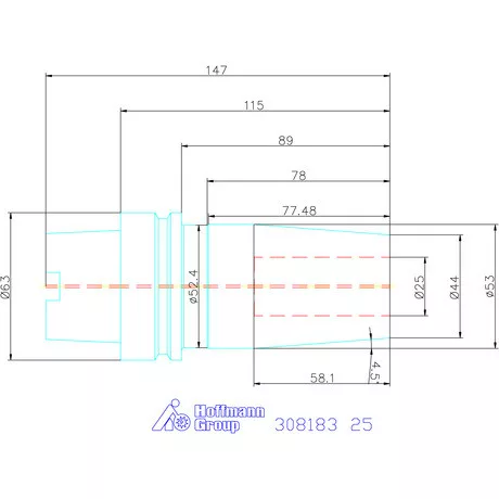 Wte Zsugorbefogó 25 mm