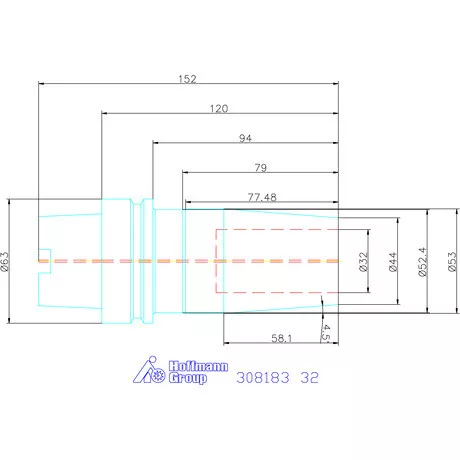Wte Zsugorbefogó 32 mm