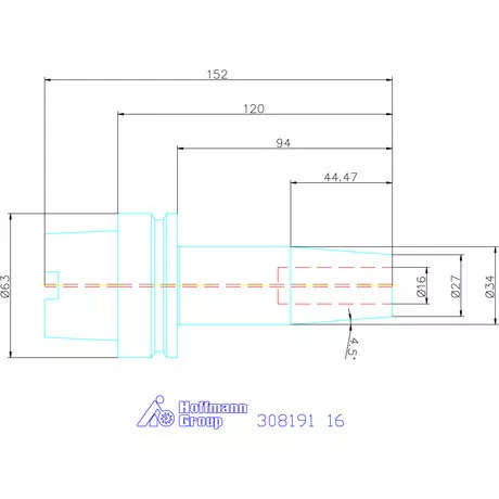 Wte Zsugorbefogó 16 mm