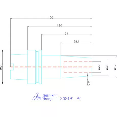 Wte Zsugorbefogó 20 mm
