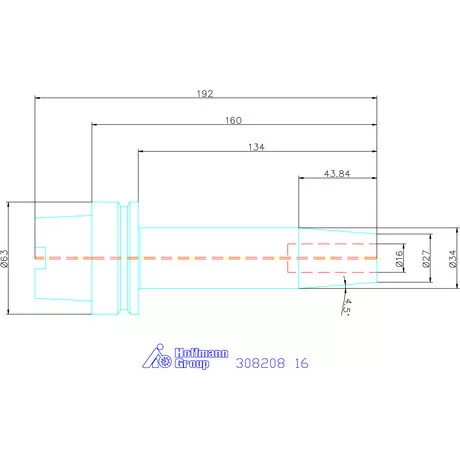 Wte Zsugorbefogó 16 mm