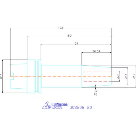 Wte Zsugorbefogó 20 mm