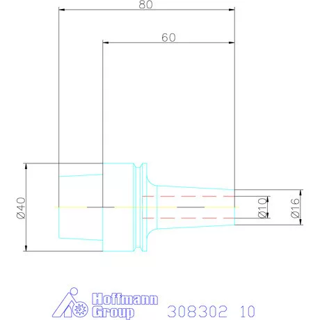 Garant Zsugorbefogó 3° karcsú 10 mm