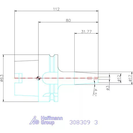 Garant Zsugorbefogó hűtőcsatorna hasítékokkal 3 mm