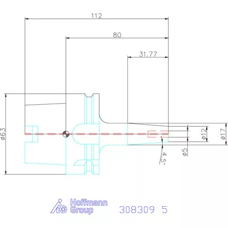 Garant Zsugorbefogó hűtőcsatorna hasítékokkal 5 mm