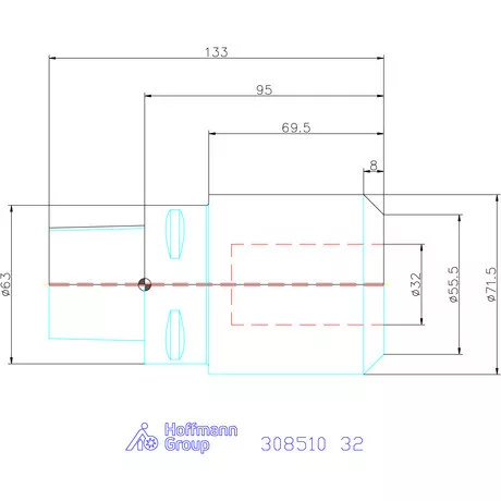 Garant Whistle Notch befogó 32 mm