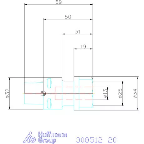 Garant ER szorítópatronos befogó 20
