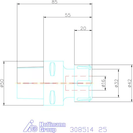 Garant ER szorítópatronos befogó 25
