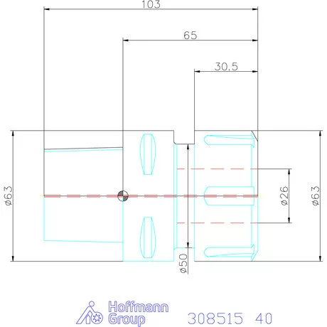 Garant ER szorítópatronos befogó 40