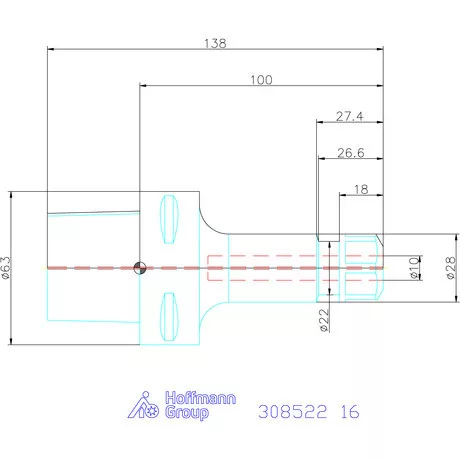 Garant ER szorítópatronos befogó 16