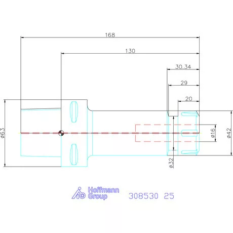 Garant ER szorítópatronos befogó 25