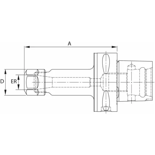 Garant ER szorítópatronos befogó 32
