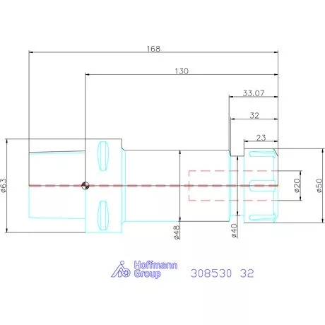 Garant ER szorítópatronos befogó 32