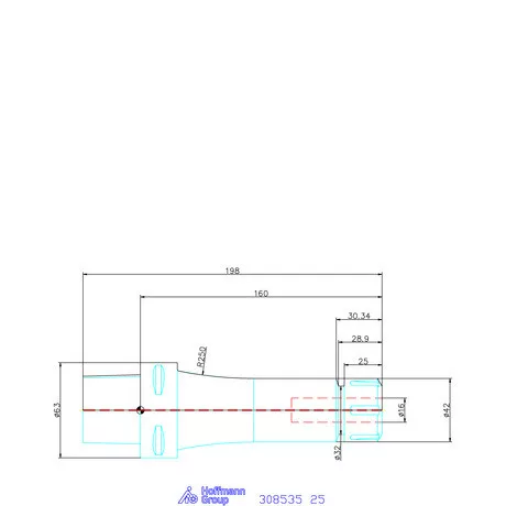 Garant ER szorítópatronos befogó 25