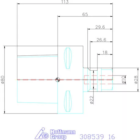 Garant ER szorítópatronos befogó 16