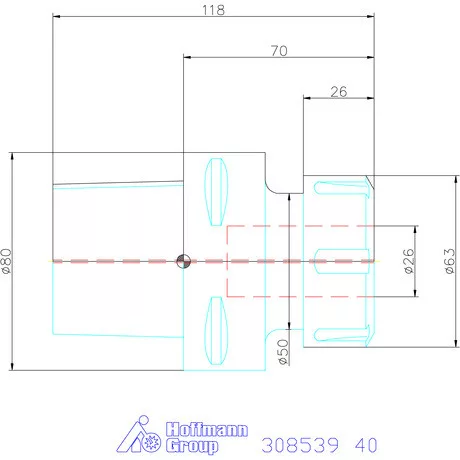 Garant ER szorítópatronos befogó 40