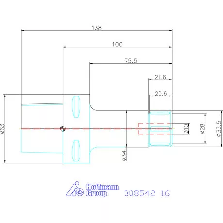 Garant HiRunER precíziós ER szorítópatronos befogó 16