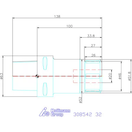 Garant HiRunER precíziós ER szorítópatronos befogó 32