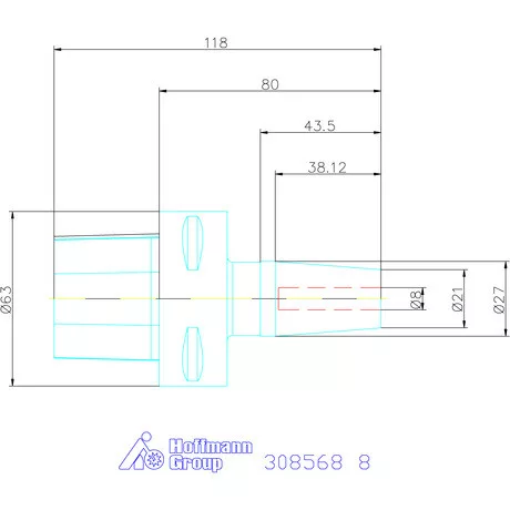 Garant Zsugorbefogó 8 mm