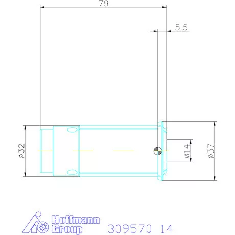 Holex Szorítópatron patronos erőbefogóhoz 14 mm