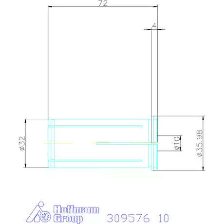 Nt Tools Szorítópatron patronos erőbefogóhoz 10 mm
