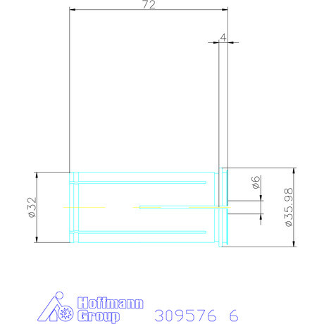 Nt Tools Szorítópatron patronos erőbefogóhoz 6 mm