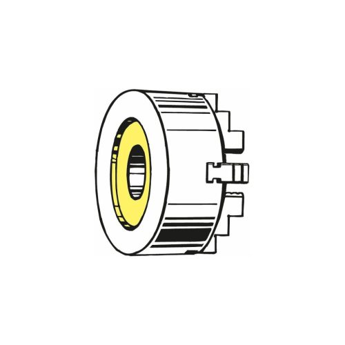 Röhm Négypofás esztergatokmány acél hengeres központosító befogóval 200 mm