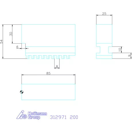 Holex Alappofa készlet, 3 darabos, lágy 200