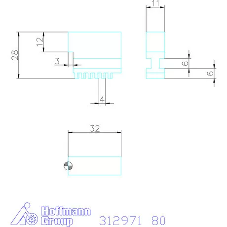 Holex Alappofa készlet, 3 darabos, lágy 80