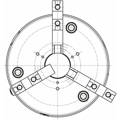Schunk Ékrudas esztergatokmány ROTA-S-plus 2.0 osztás nélküli lépcsős pofákkal 315