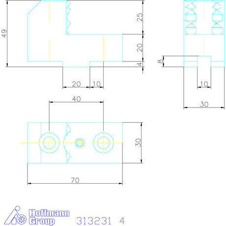 Schunk Karmos pofa készlet, 3 darabos, tokmányhoz 4