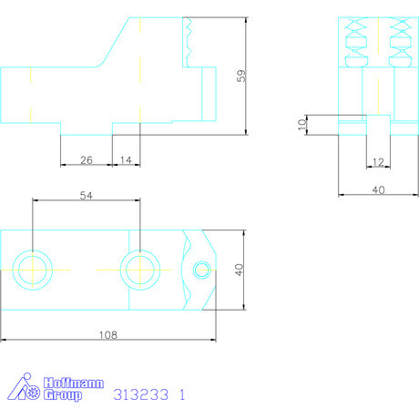 Schunk Karmos pofa készlet, 3 darabos, tokmányhoz 1
