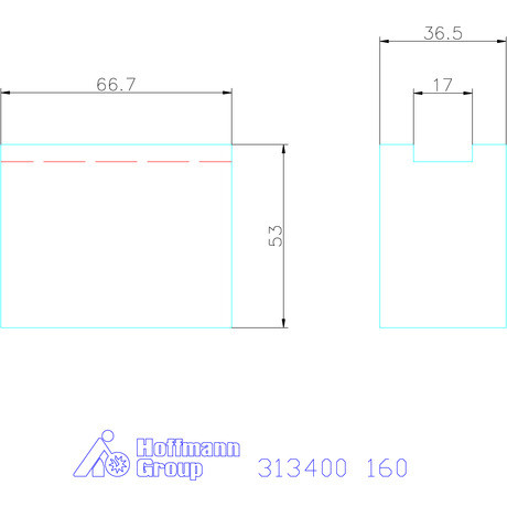 Röhm Felsőpofa készlet, 3 darabos 160