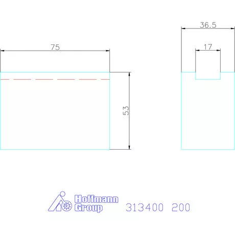 Röhm Felsőpofa készlet, 3 darabos 200