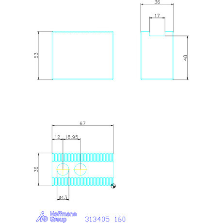 Holex Felsőpofa készlet, 3 darabos 160