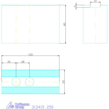 Schunk Felsőpofa készlet, 3 darabos 250