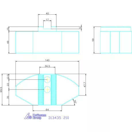 Schunk Szegmenspofa készlet, 3 darabos Acél 210