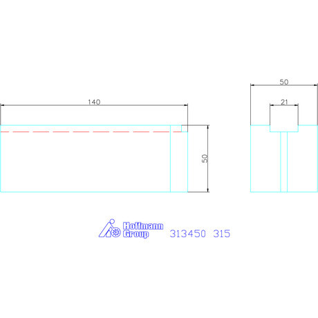 Röhm Felsőpofa készlet, 3 darabos 315