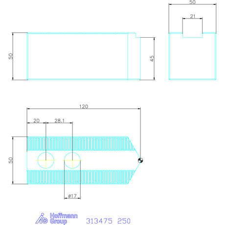Holex Felsőpofa készlet, 3 darabos 250