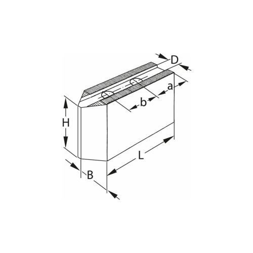Röhm Felsőpofa készlet, 3 darabos 254